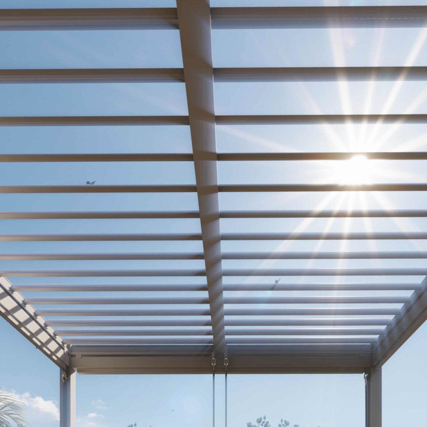 Maze Como Aluminium Pergola with 4 Drop Sides & LED Lighting