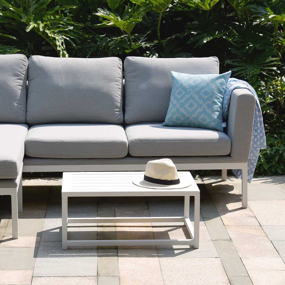 Maze Pulse Chaise Outdoor Sofa Set + Free Winter Cover