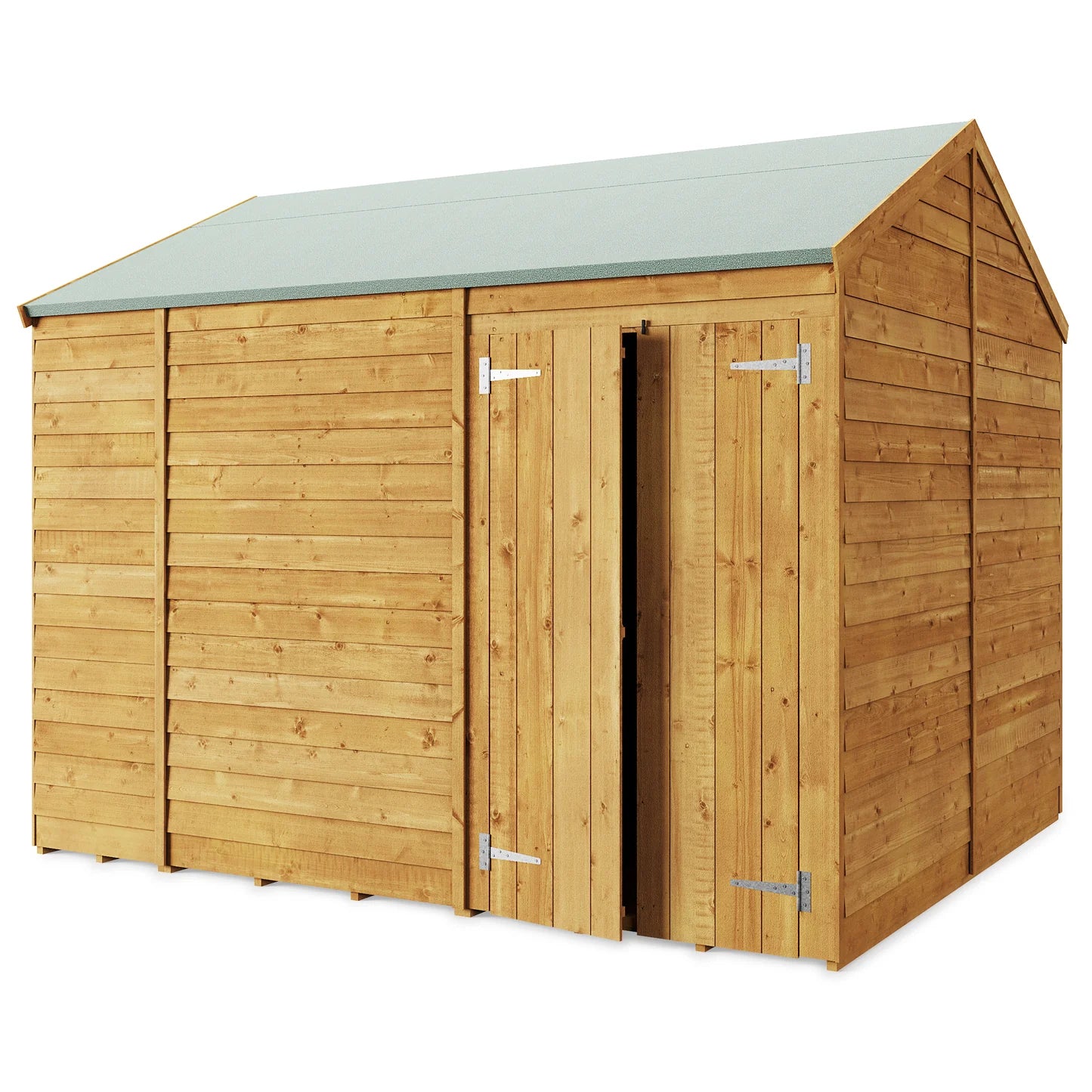 Store More Wooden Overlap Apex Shed Windowed/Windowless (All Size available)