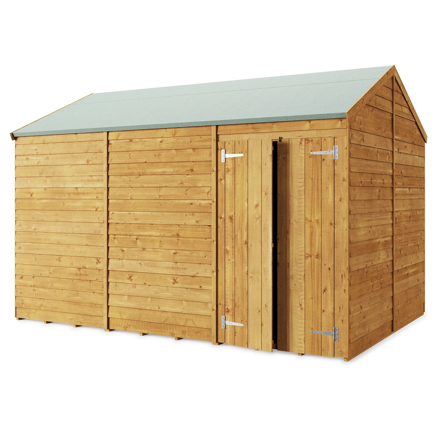 Store More Wooden Overlap Apex Shed Windowed/Windowless (All Size available)