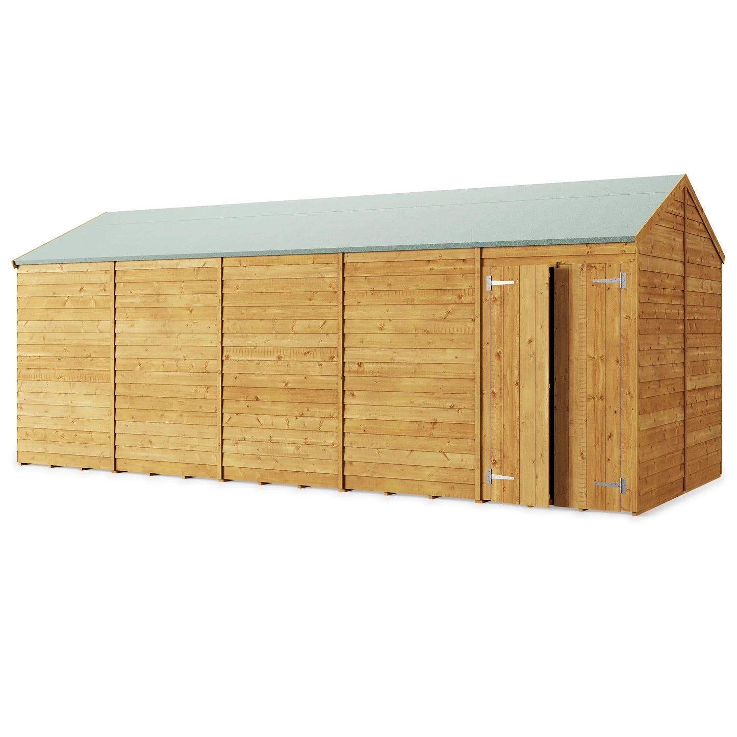 Store More Wooden Overlap Apex Shed Windowed/Windowless (All Size available)