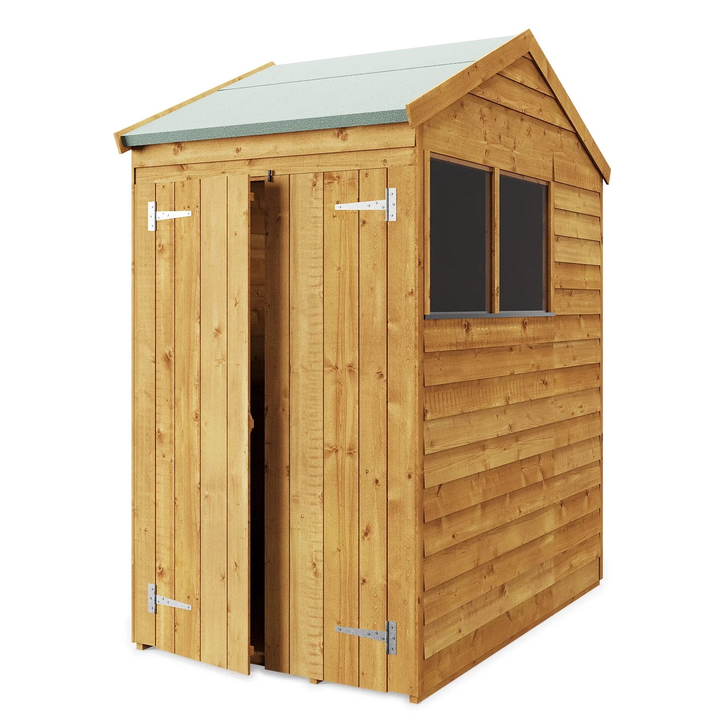 Store More Wooden Overlap Apex Shed Windowed/Windowless (All Size available)