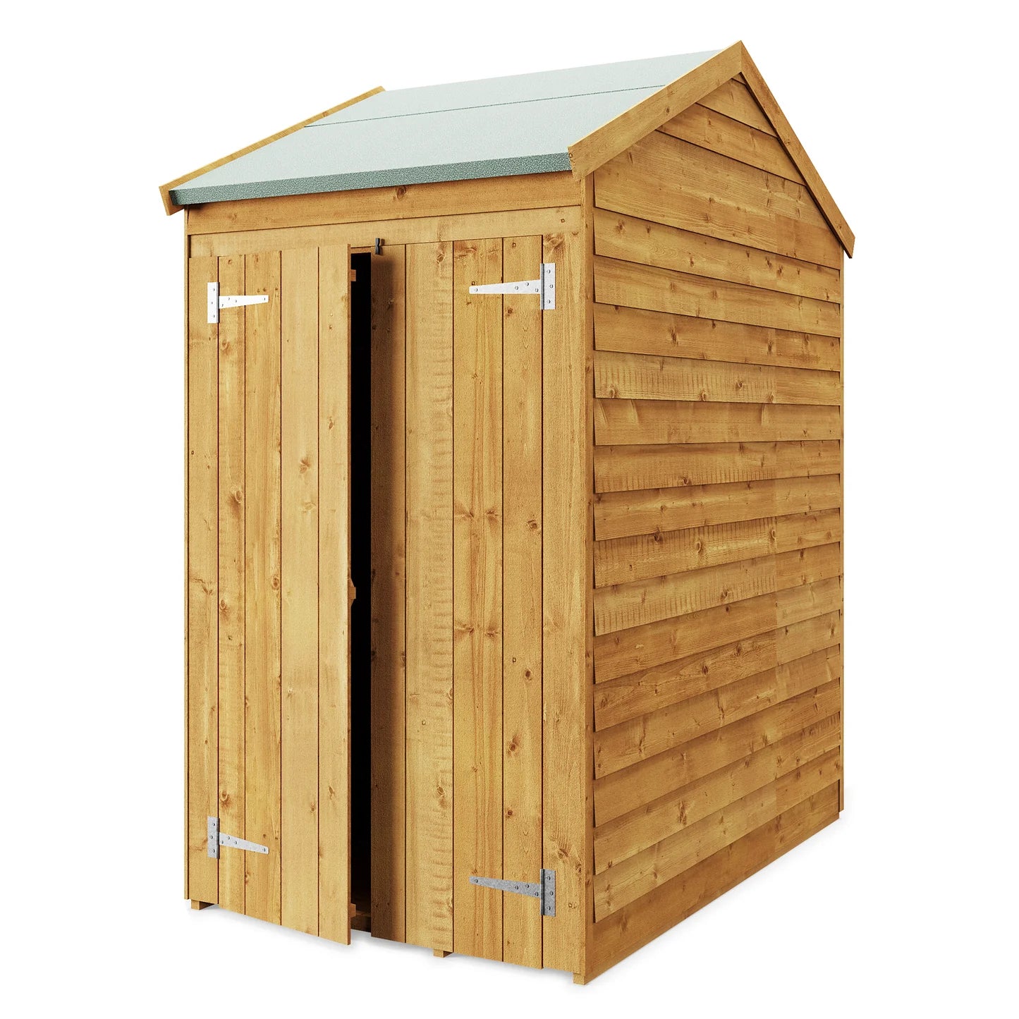 Store More Wooden Overlap Apex Shed Windowed/Windowless (All Size available)