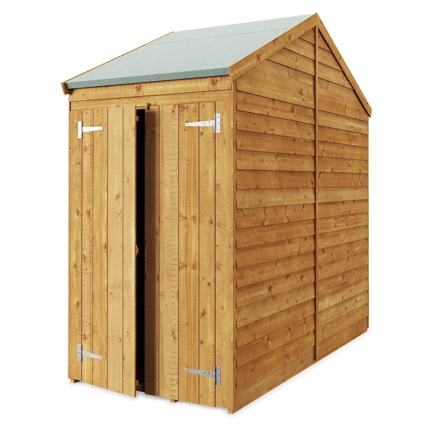 Store More Wooden Overlap Apex Shed Windowed/Windowless (All Size available)