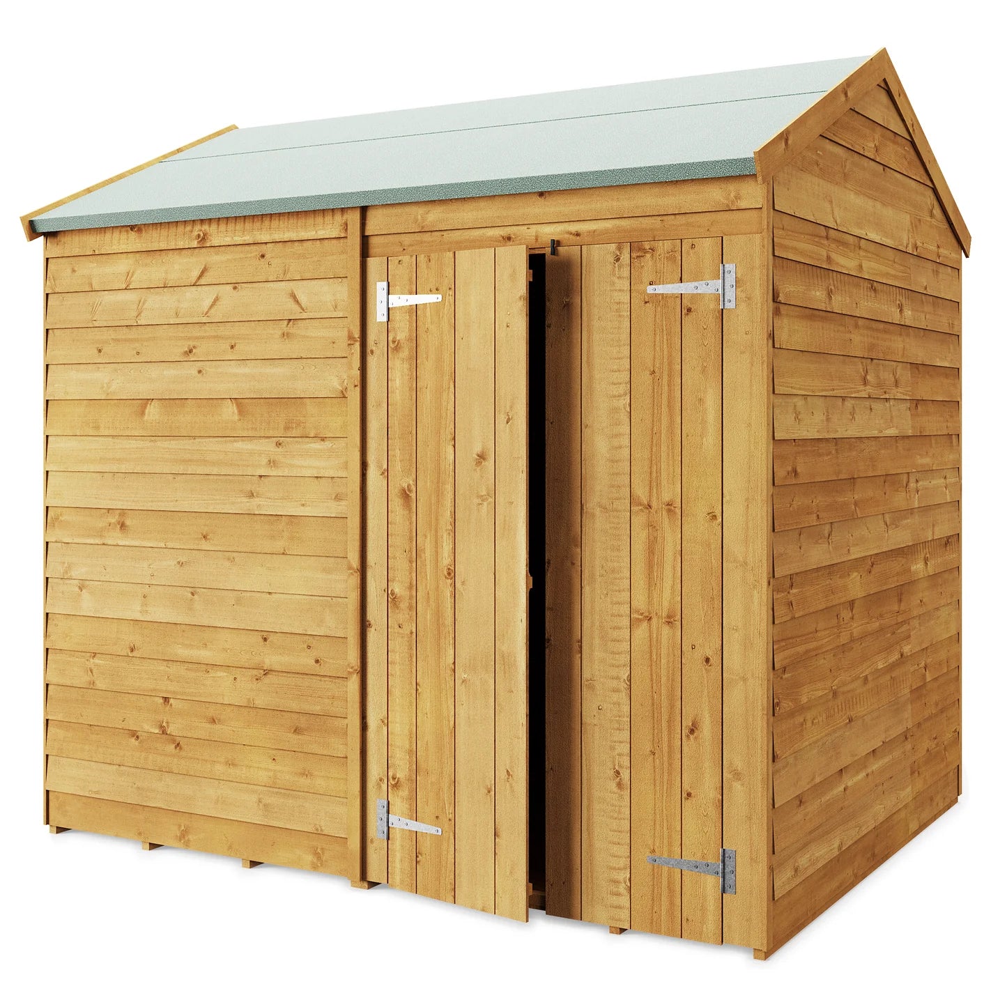 Store More Wooden Overlap Apex Shed Windowed/Windowless (All Size available)