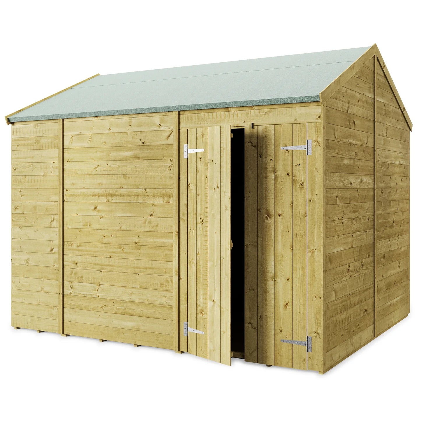 Store More Wooden Tongue and Groove Apex Shed Windowed/Windowsless (All Size Available)