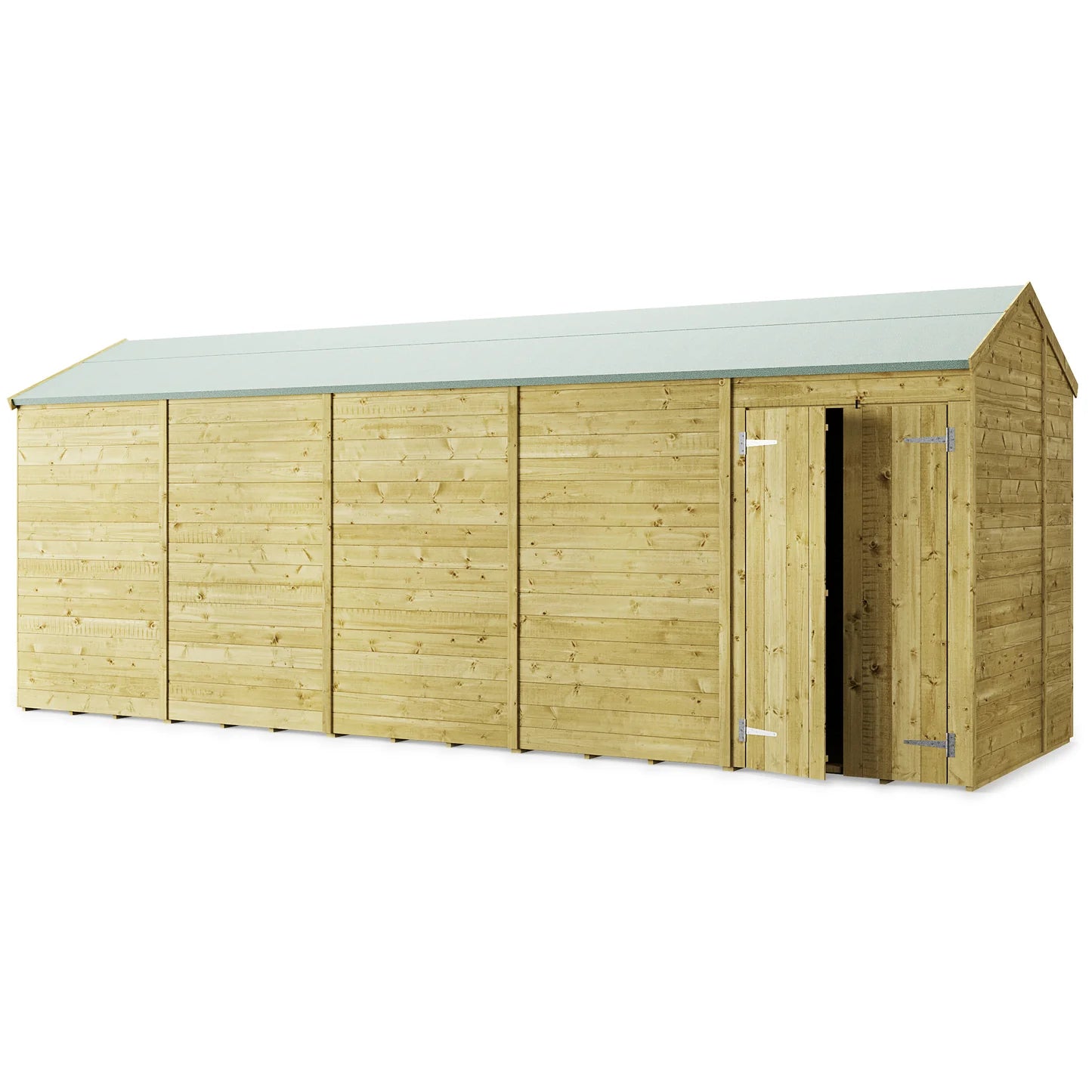 Store More Wooden Tongue and Groove Apex Shed Windowed/Windowsless (All Size Available)