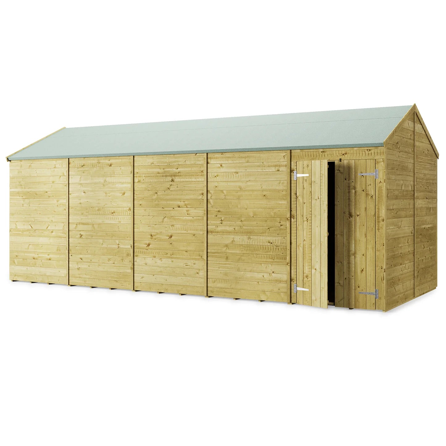 Store More Wooden Tongue and Groove Apex Shed Windowed/Windowsless (All Size Available)