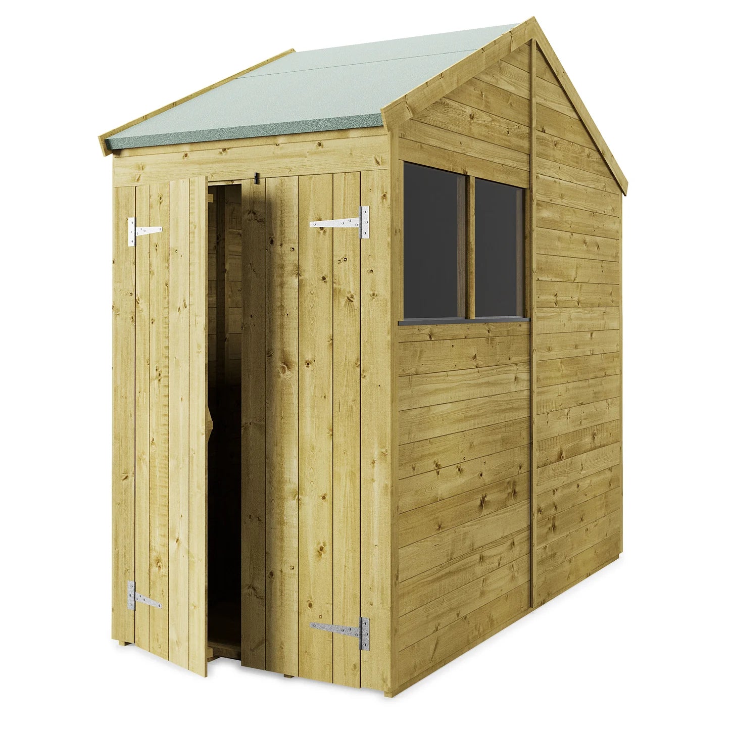 Store More Wooden Tongue and Groove Apex Shed Windowed/Windowsless (All Size Available)