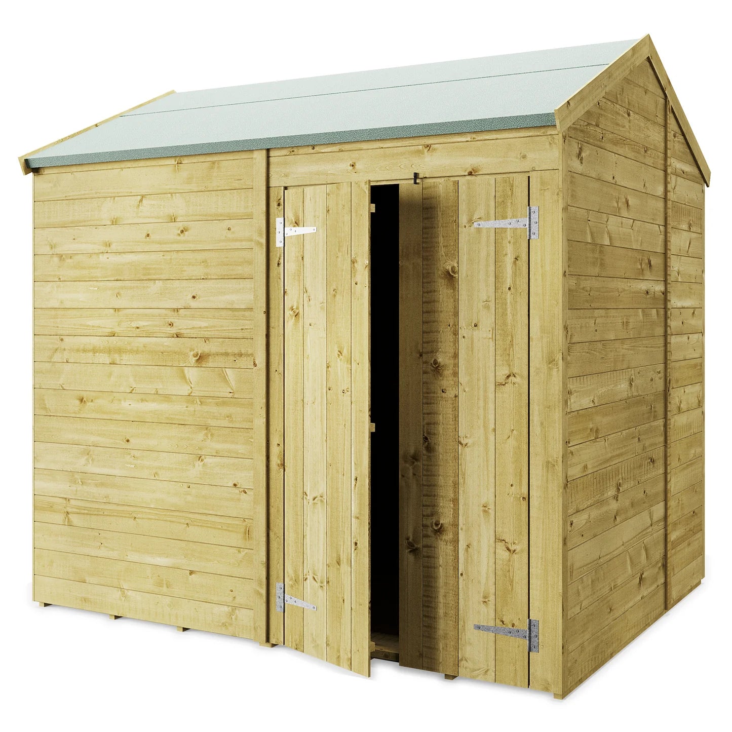 Store More Wooden Tongue and Groove Apex Shed Windowed/Windowsless (All Size Available)