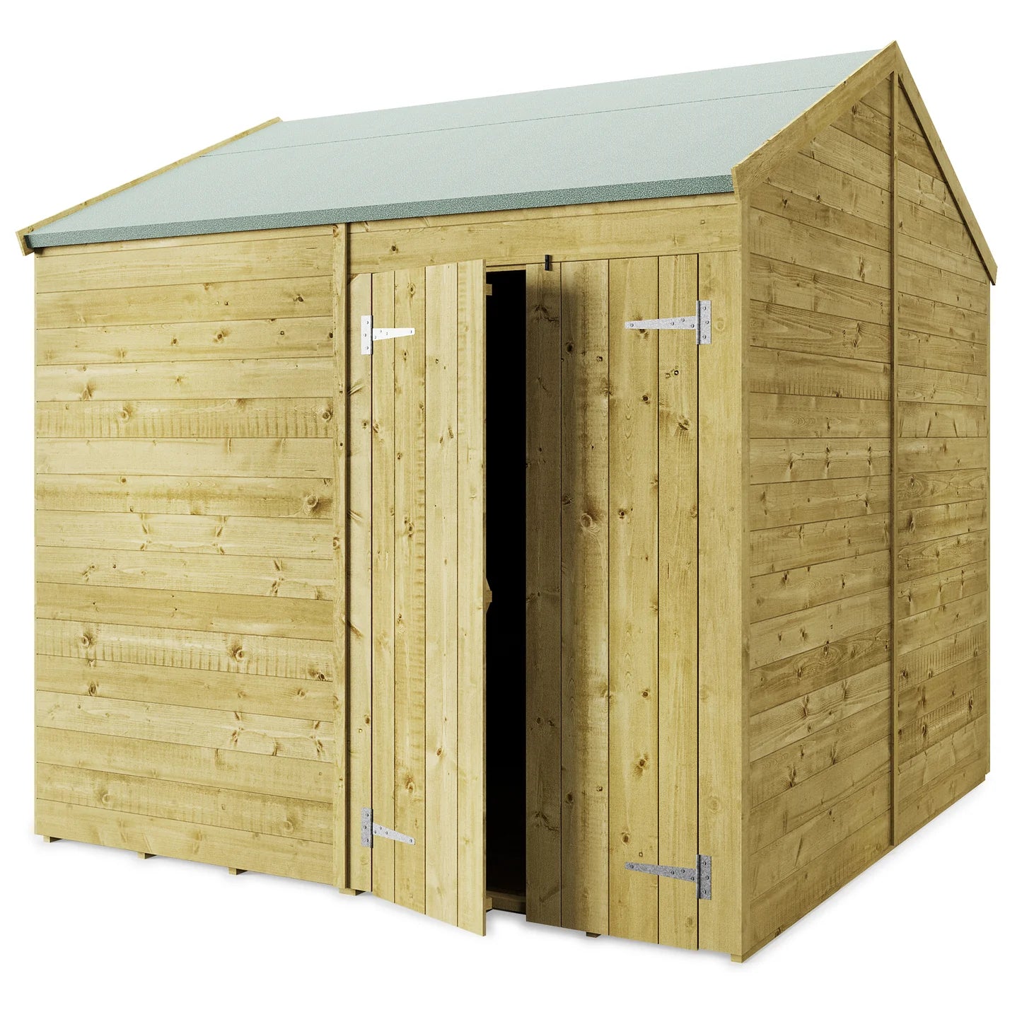 Store More Wooden Tongue and Groove Apex Shed Windowed/Windowsless (All Size Available)