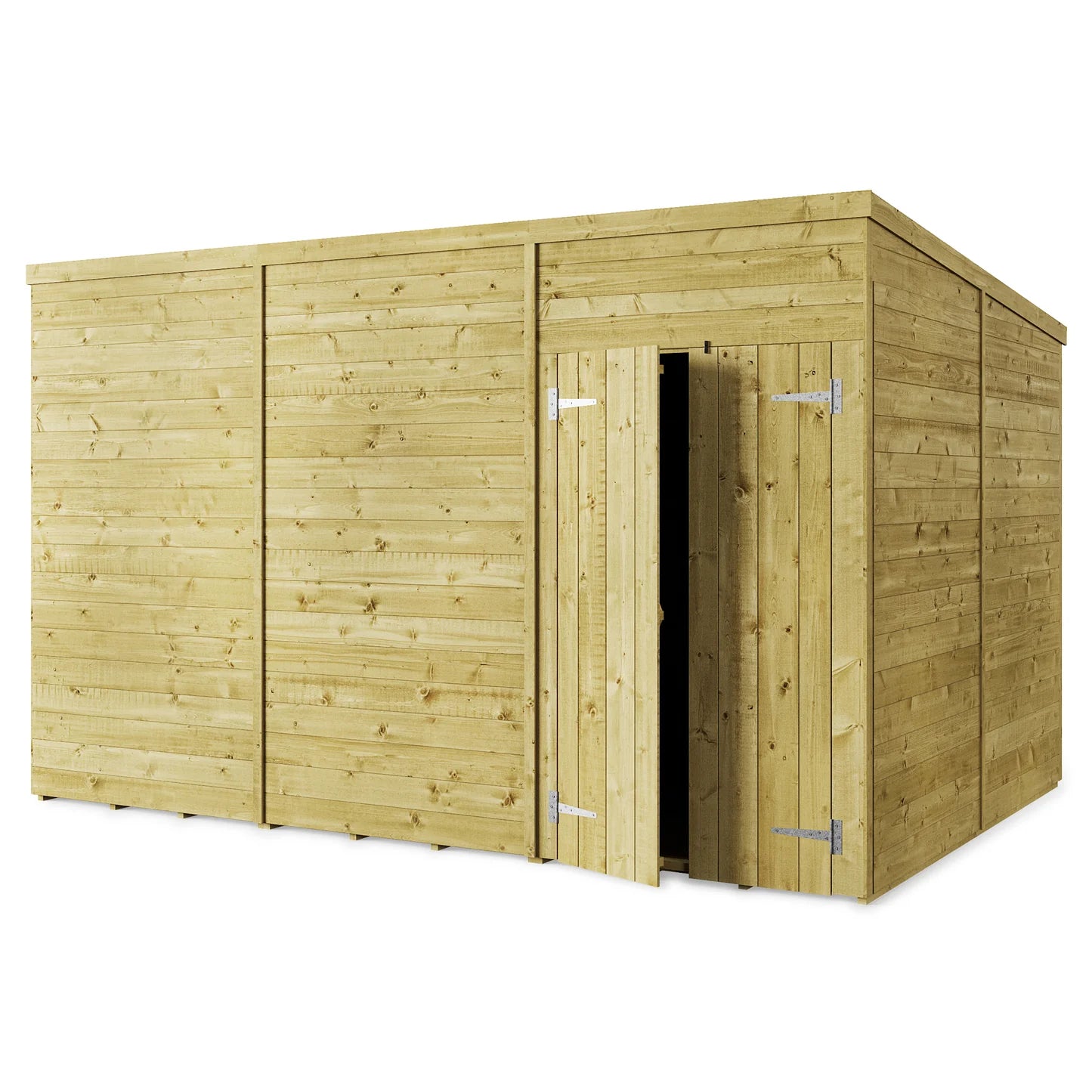 Store More Wooden Tongue and Groove Pent Shed Windowed/Windowless (All Size Available)