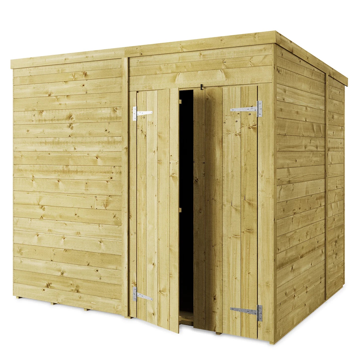 Store More Wooden Tongue and Groove Pent Shed Windowed/Windowless (All Size Available)