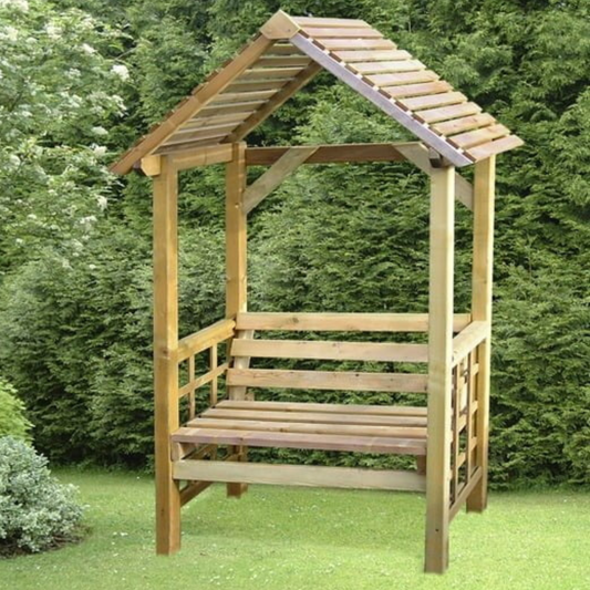 Pantheon Athena Fixed Seat Arbour