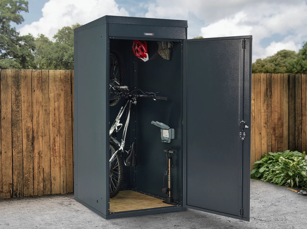 Asgard Vertical Bike Locker - Bike Storage x 1