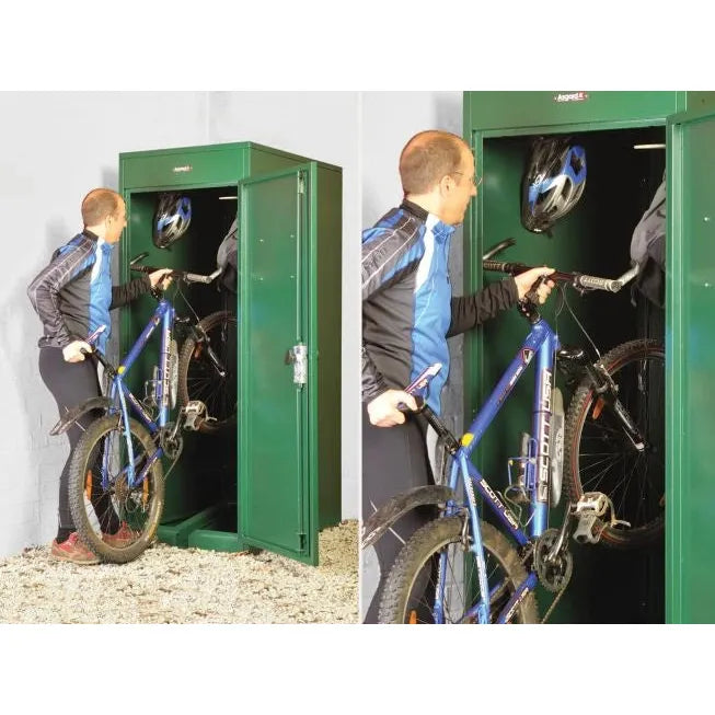 Asgard Bike Locker Vertical - Bike Storage x 1