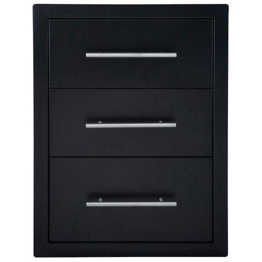 Sunstone Black Series Triple Access Drawer