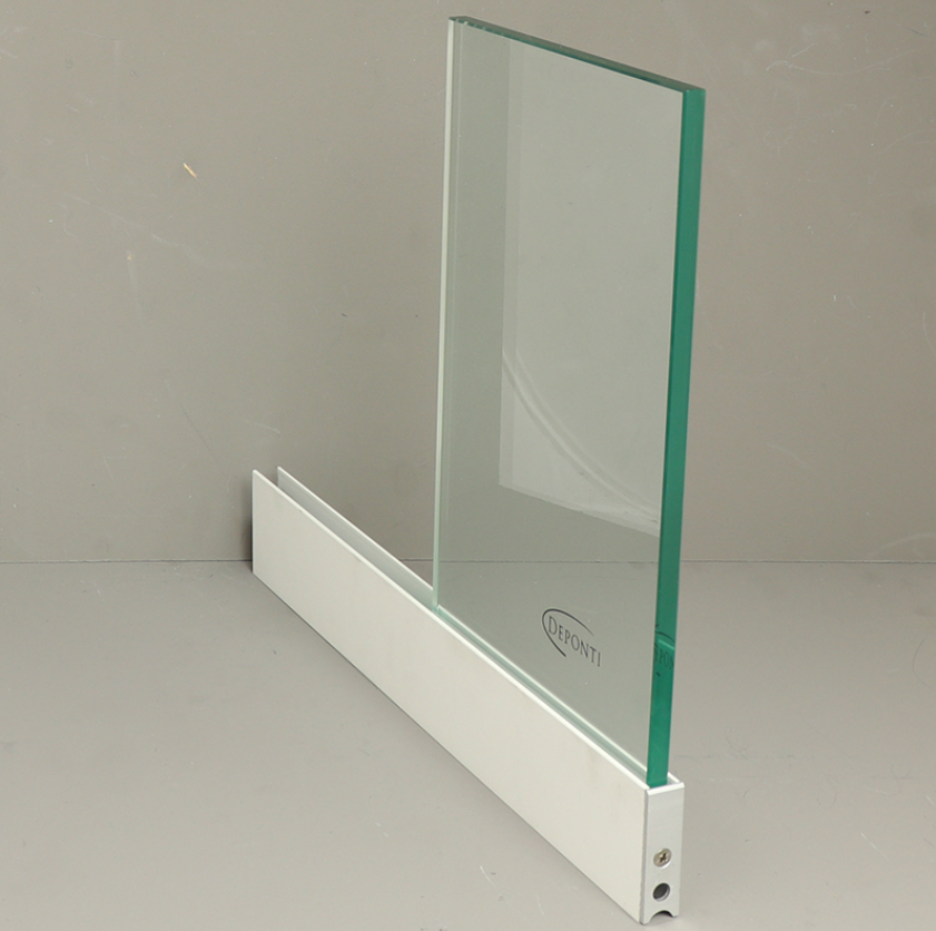 Fiano Glass Sliding Door Panels - Traffic White