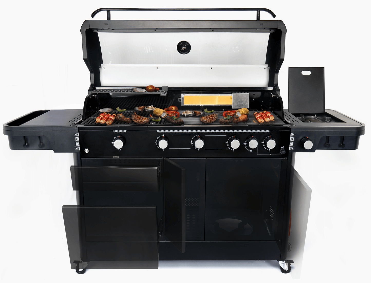 Halmo 7 Burner Premium Gas Grill With Side Burner