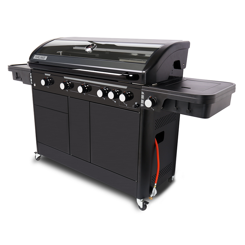 Halmo 7 Burner Premium Gas Grill With Side Burner