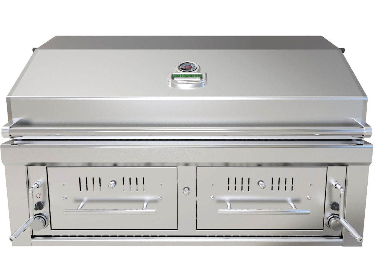 Sunstone 42″ Charcoal, Wood & Gas Hybrid Dual Zone Grill